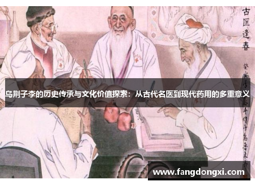 乌荆子李的历史传承与文化价值探索：从古代名医到现代药用的多重意义